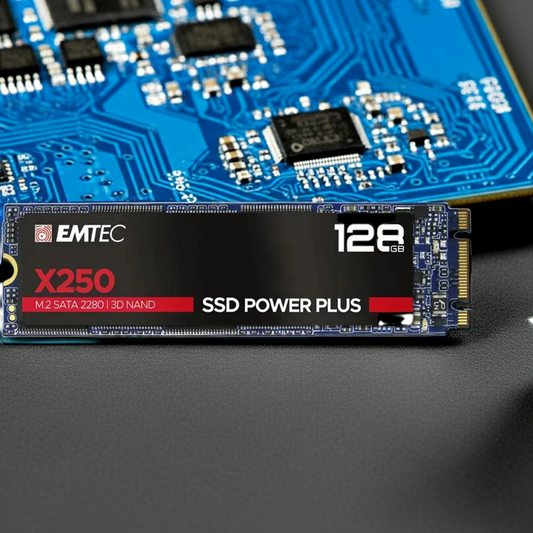 SSD Emtec X250, 128GB, SATA M.2 2280