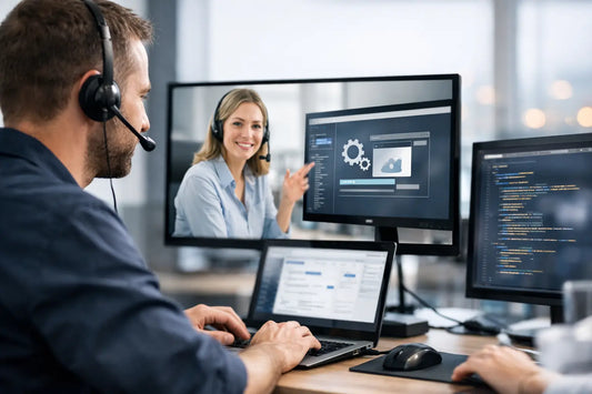 Suport IT remote pentru probleme rezolvate rapid