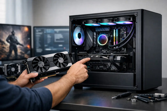 PC gaming personalizat, fără piese alese la întâmplare