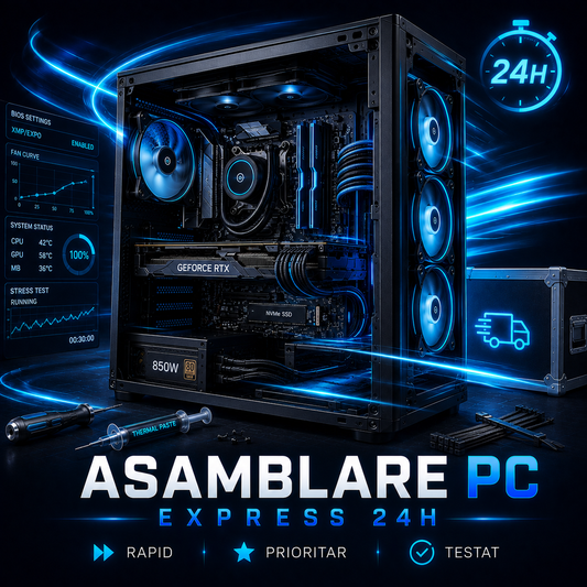 Asamblare PC cu Ridicare & Livrare