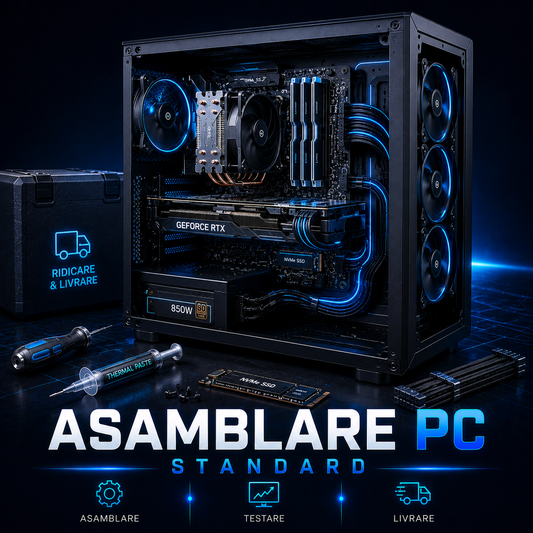 Asamblare PC cu Ridicare & Livrare