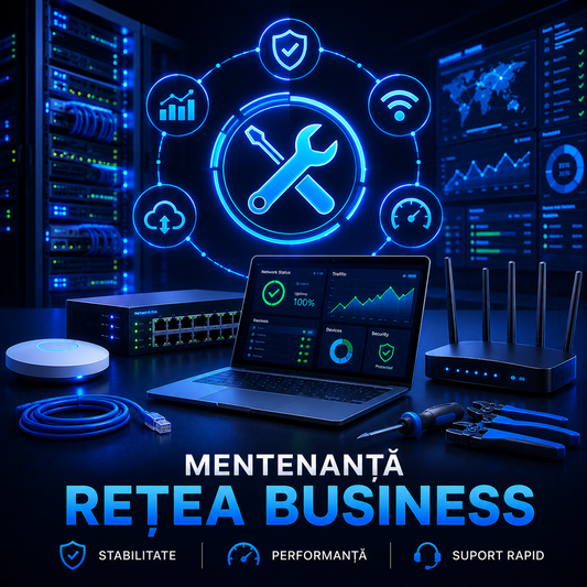 Mentenanță rețea pentru firme — Baia Mare