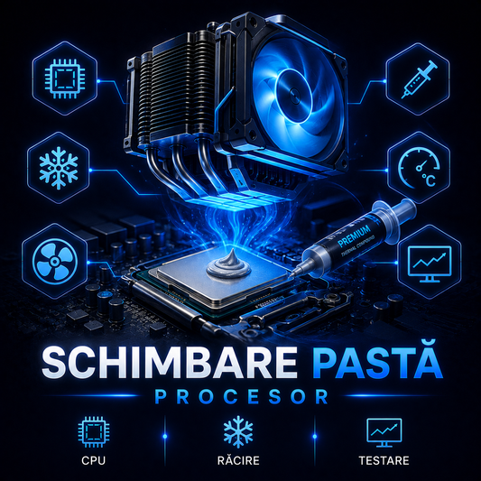 Schimbare pastă termoconductoare
