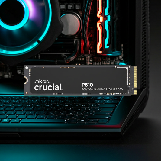 SSD Crucial P510, 1TB, M.2 NVMe PCIe Gen5